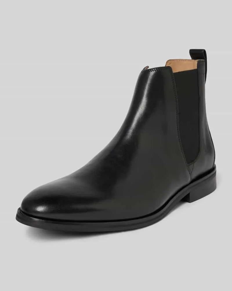 JOOP! Chelsea Boots aus Leder Modell 'pero 1.0 kleitos Black