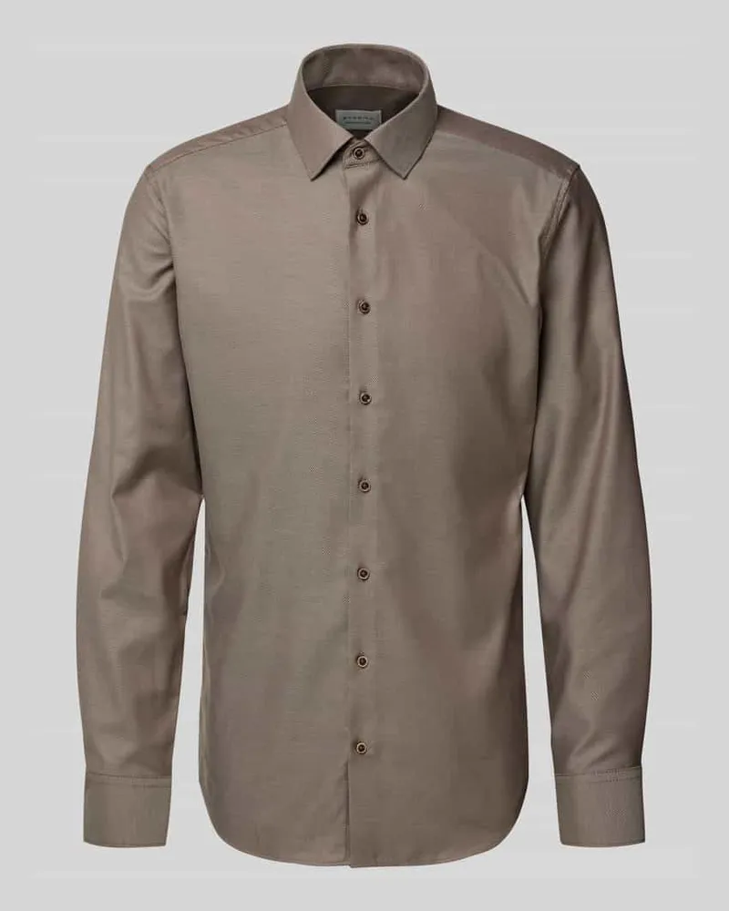Eterna Slim Fit Business-Hemd mit Kentkragen 