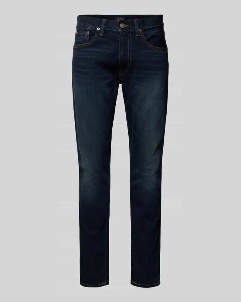 Ralph Lauren Slim Fit Jeans im 5-Pocket-Design Modell 'SULLIVAN Black
