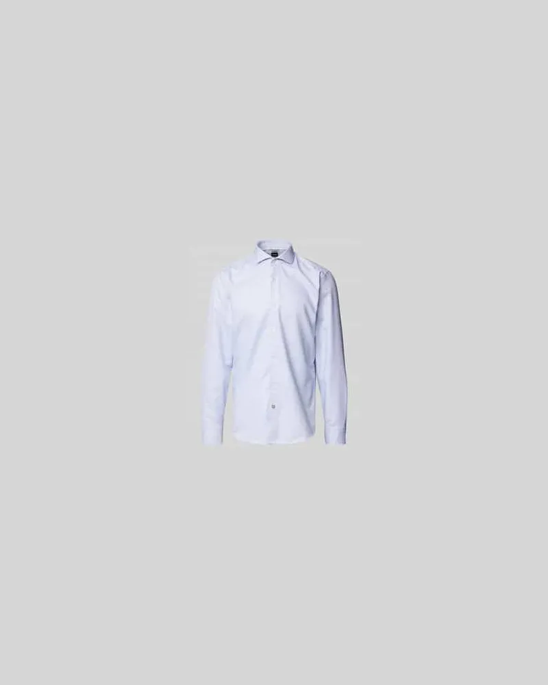 HUGO BOSS Casual Fit Business-Hemd mit Haifischkragen