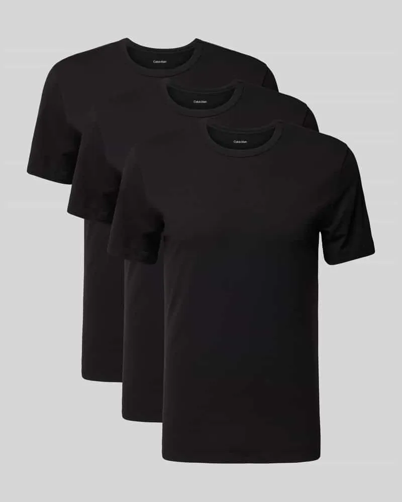 Calvin Klein T-Shirt mit Rundhalsausschnitt im 3er-Pack 