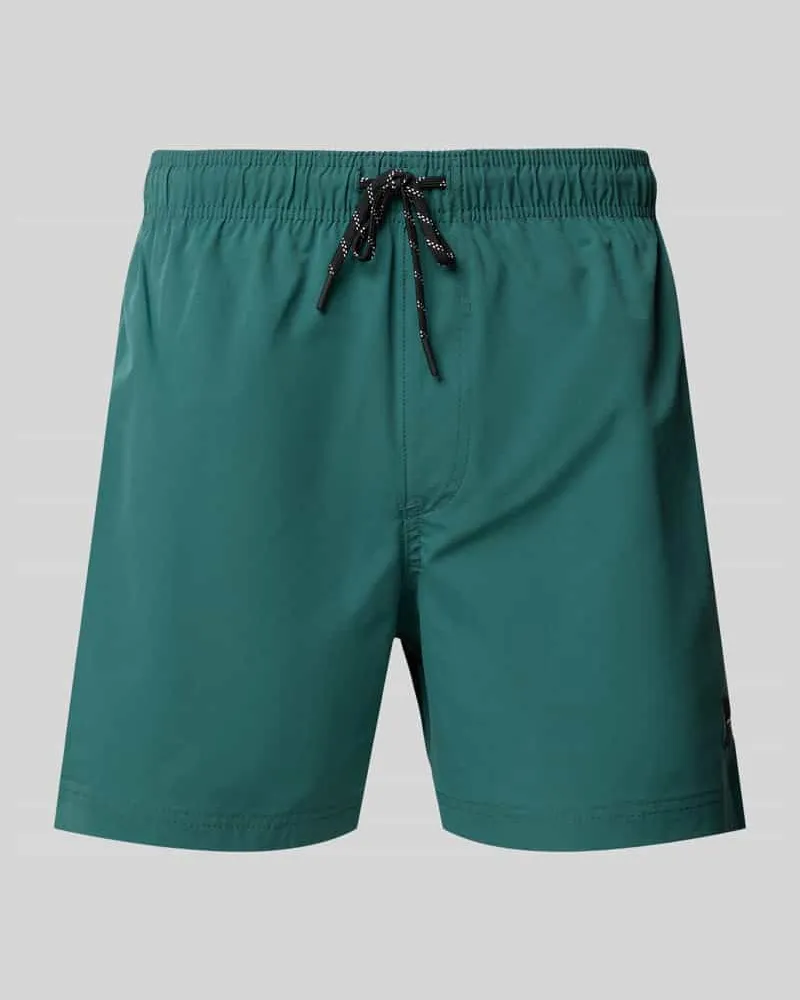 Jack & Jones Badehose mit elastischem Bund Modell 'STMAUI Dunkelgruen