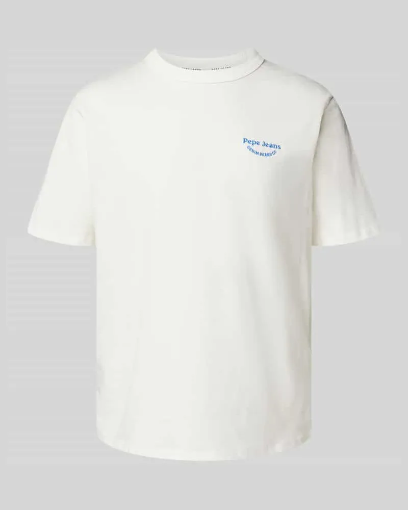 Pepe Jeans T-Shirt mit Label-Stitching Modell 'Aris 
