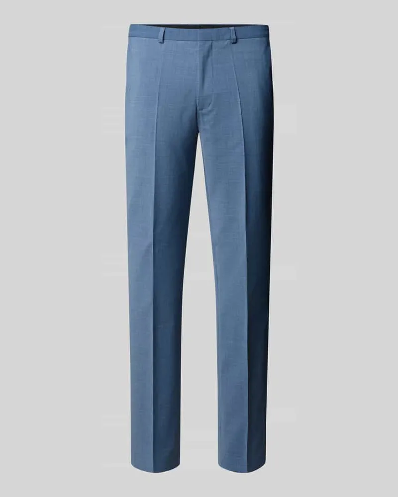 HUGO BOSS Slim Fit Anzughose aus Woll-Mix Modell 'HESTEN 