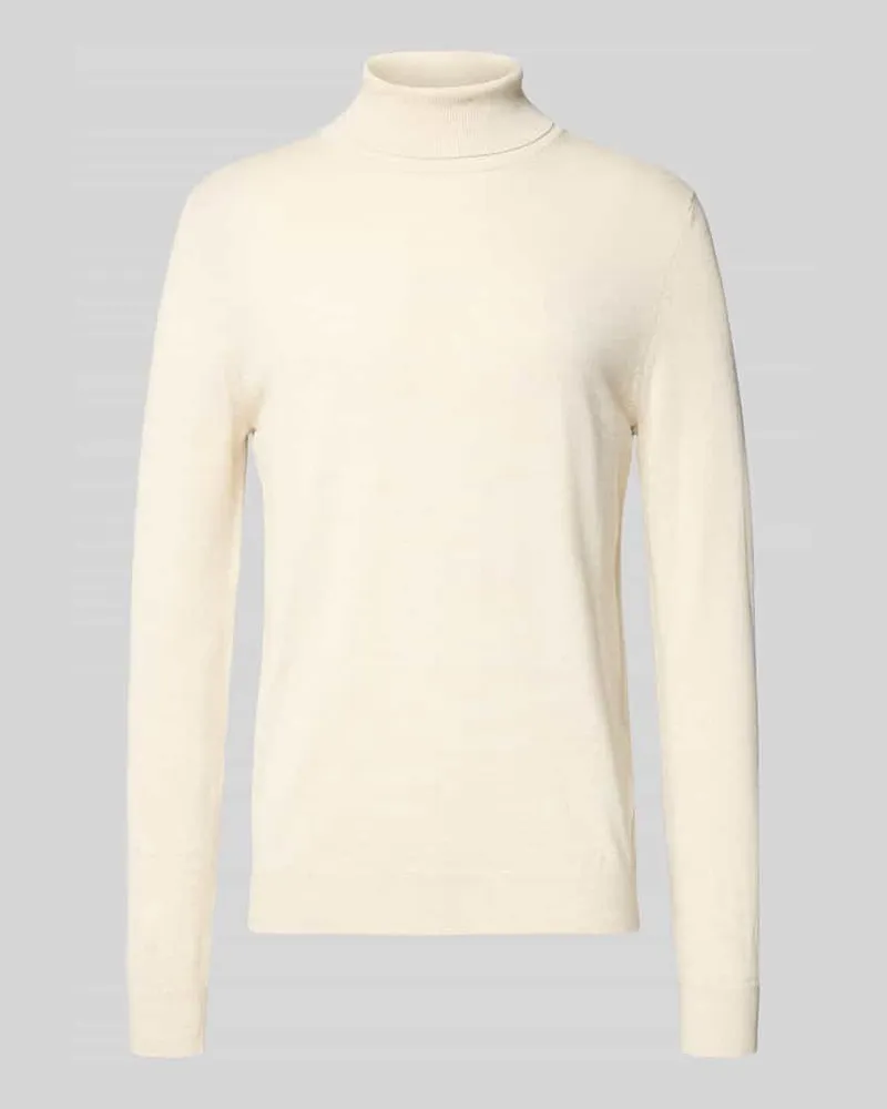 Christian Berg Wollpullover mit Rollkragen 