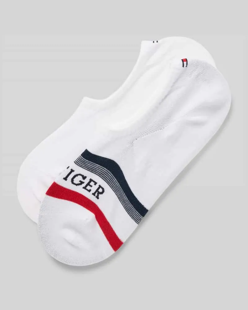 Tommy Hilfiger Füßlinge mit elastischem Rippenbündchen im 2er-Pack 