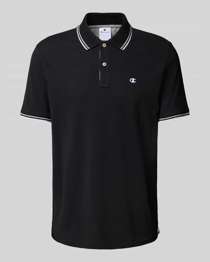 Champion Regular Fit Poloshirt mit Logo-Stitching 