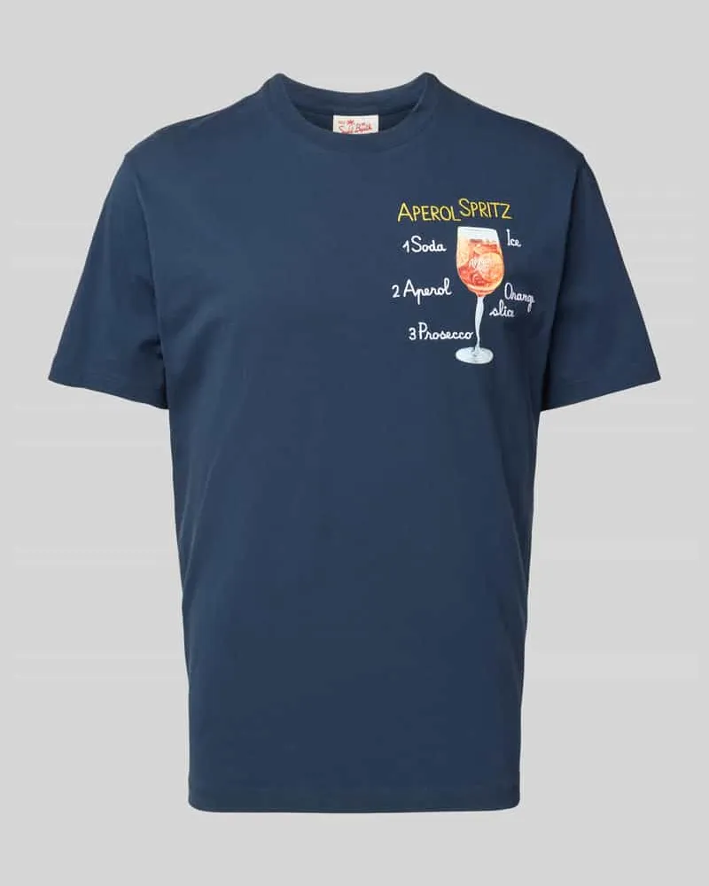 MC2 Saint Barth T-Shirt mit Statement-Stitching 