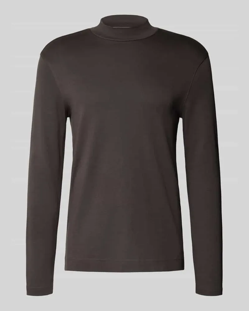 Christian Berg Longsleeve mit Stehkragen 