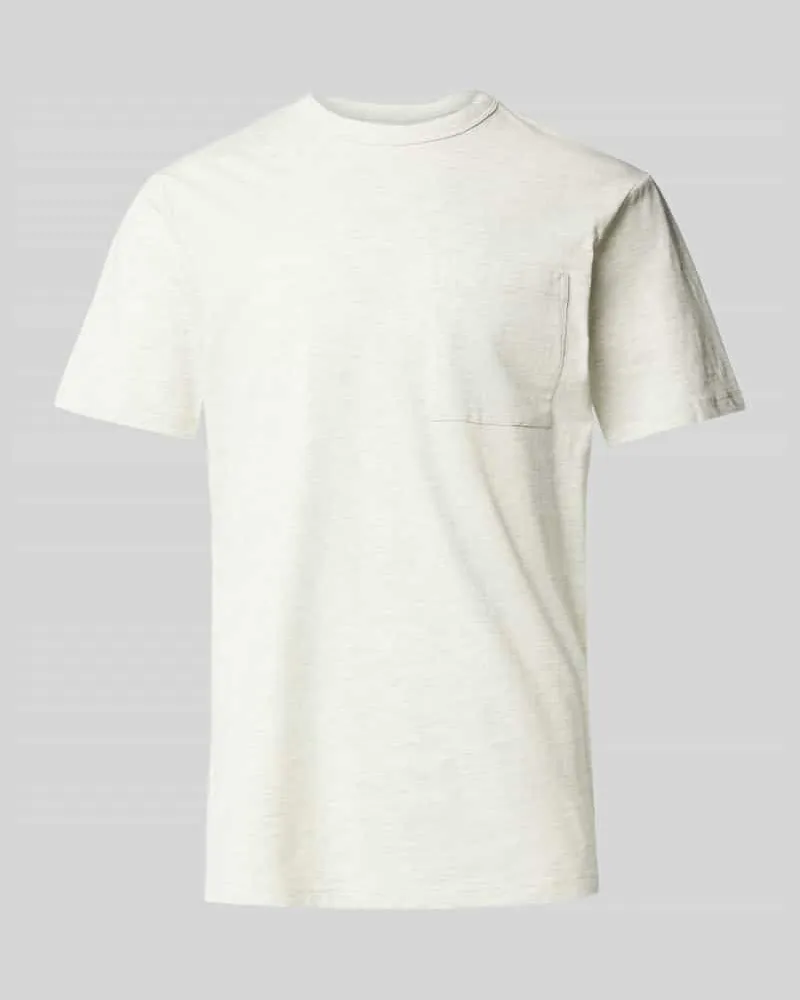 Casual Friday T-Shirt mit Rundhalsausschnitt Modell 'JASPER Offwhite