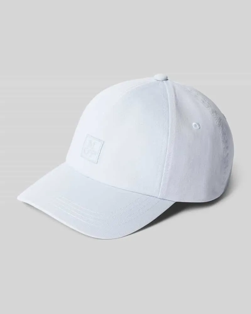 Marc O'Polo Basecap aus reiner Baumwolle Hellgrau