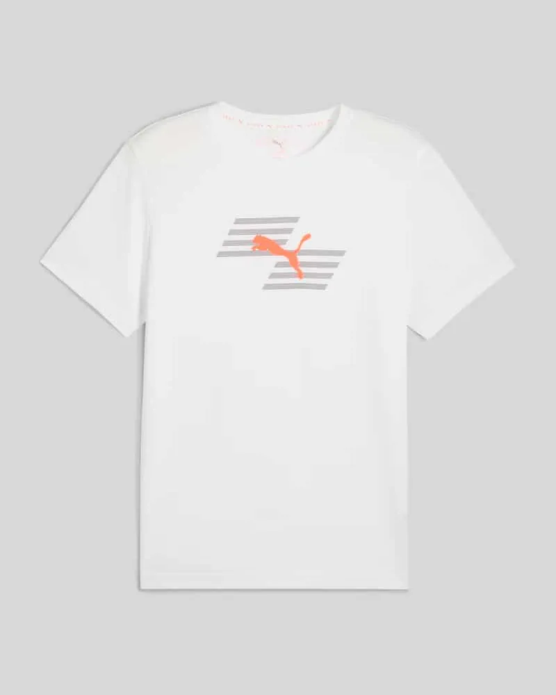 Puma PUMA x HYROX - Regular Fit T-Shirt mit Logo-Print Weiss