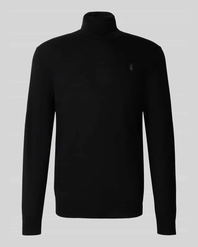 Ralph Lauren Rollkragenpullover mit Label-Stitching 