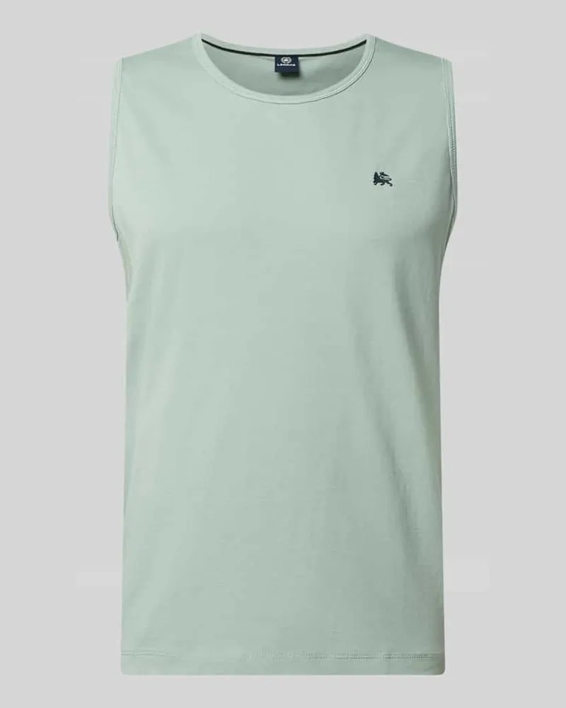 Lerros Tanktop mit Rundhalsausschnitt und Logo-Print Lind