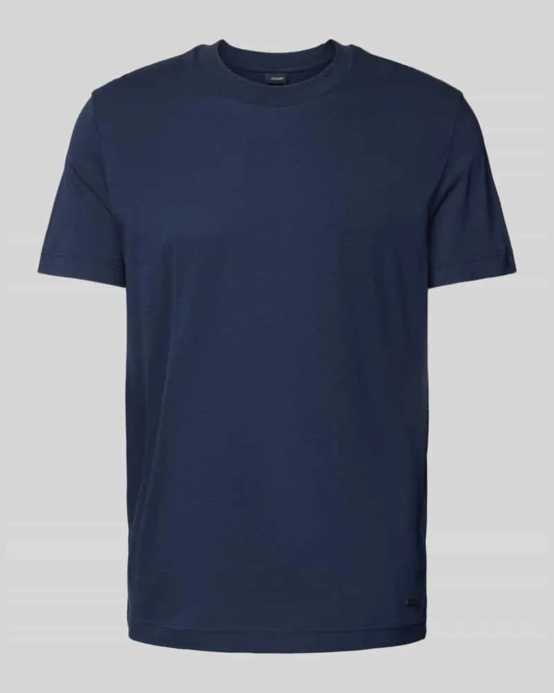 JOOP! T-Shirt mit geripptem Rundhalsausschnitt Modell 'Carlon 