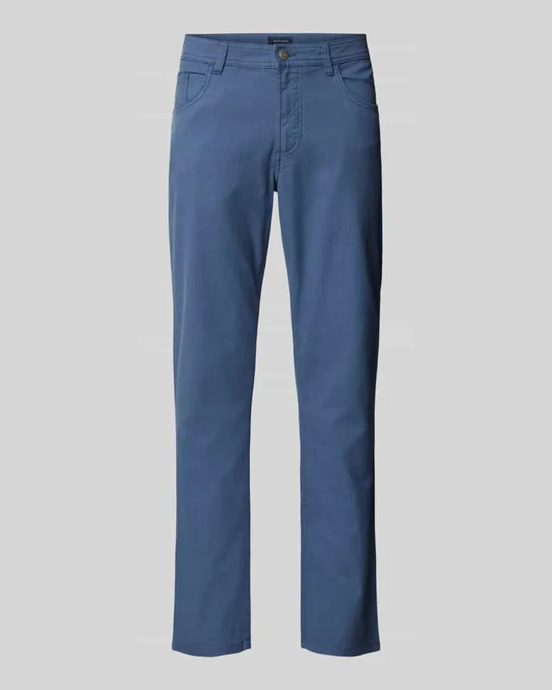 Christian Berg Tapered Fit Chino mit Strukturmuster 