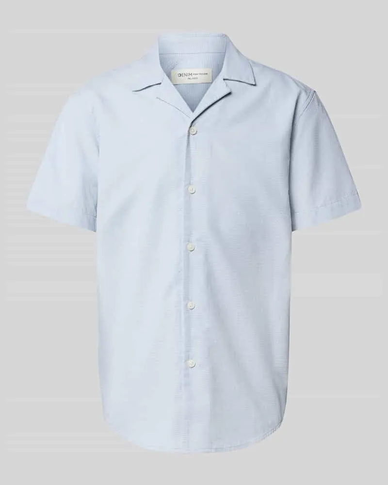 Tom Tailor Relaxed Fit Freizeithemd aus reiner Baumwolle 