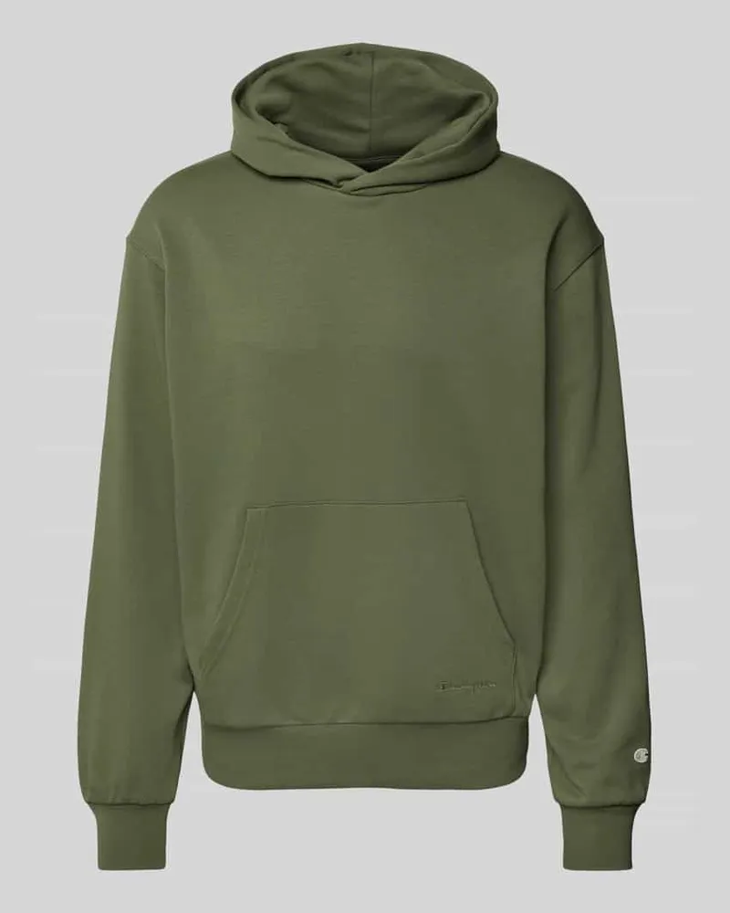 Champion Hoodie mit Kapuze Oliv