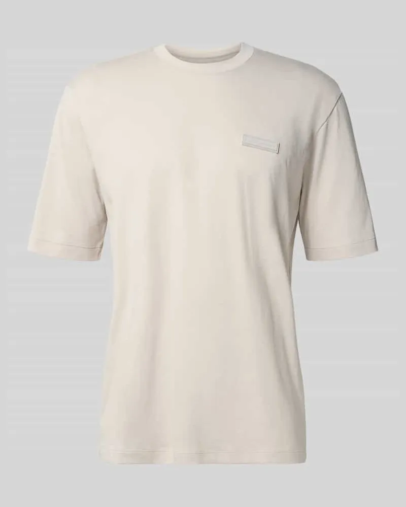 Armani Exchange T-Shirt mit Label-Patch 