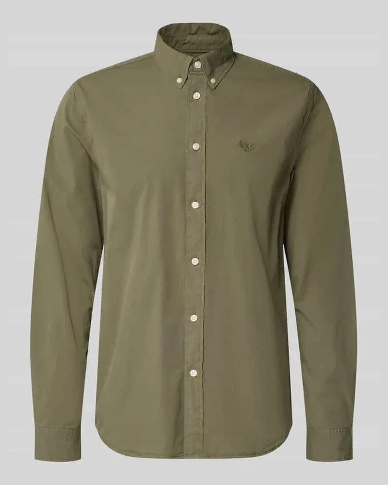 PME Legend Regular Fit Freizeithemd mit Button-Down-Kragen 