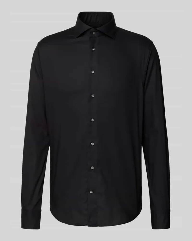 Profuomo Slim Fit Businesshemd aus Twill 