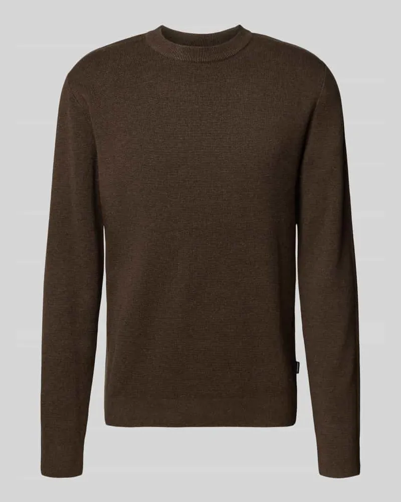 Jack & Jones Strickpullover mit Rundhalsausschnitt Modell 'MILANO 
