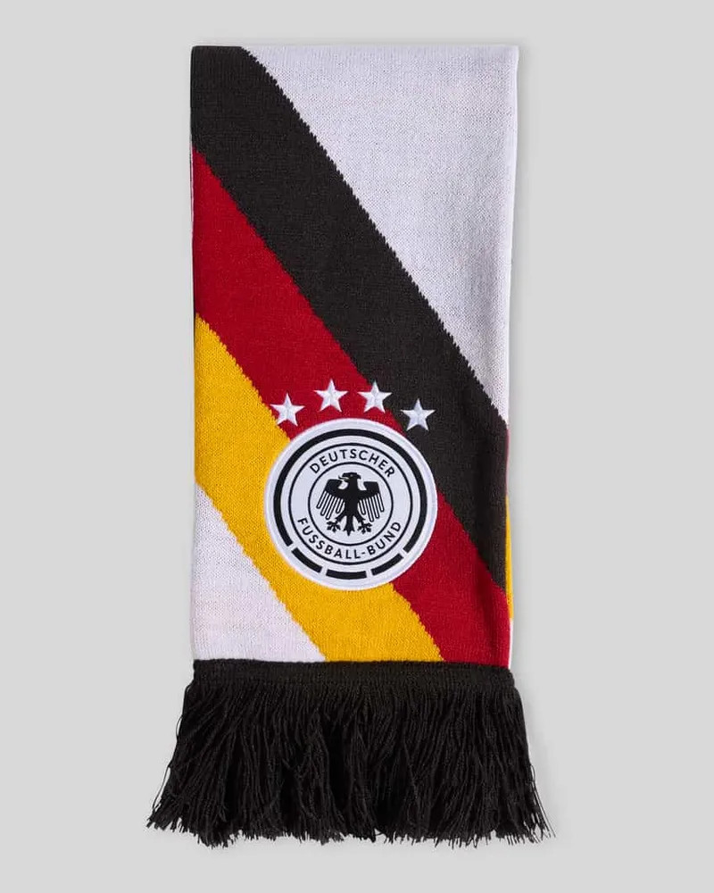 adidas Schal mit DFB Logo Applikation Weiss