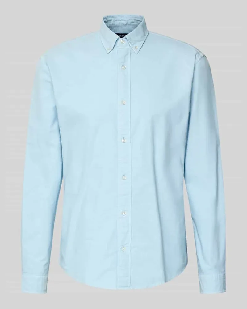 McNeal Freizeithemd mit Knopfleiste Bleu