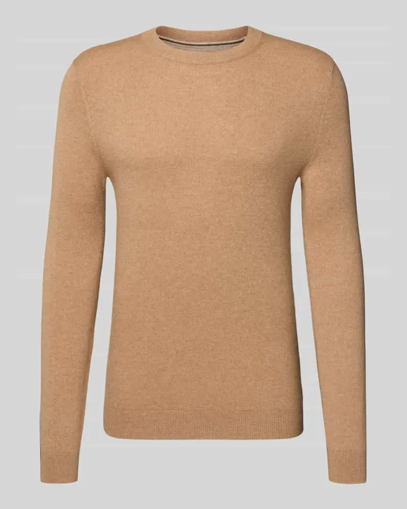 McNeal Strickpullover aus Woll-Mix mit Kaschmir-Anteil Camel