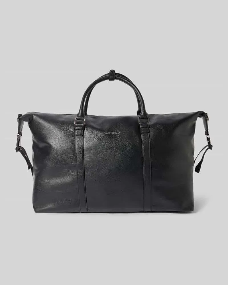 Valentino Bags Weekender mit Label-Detail Black