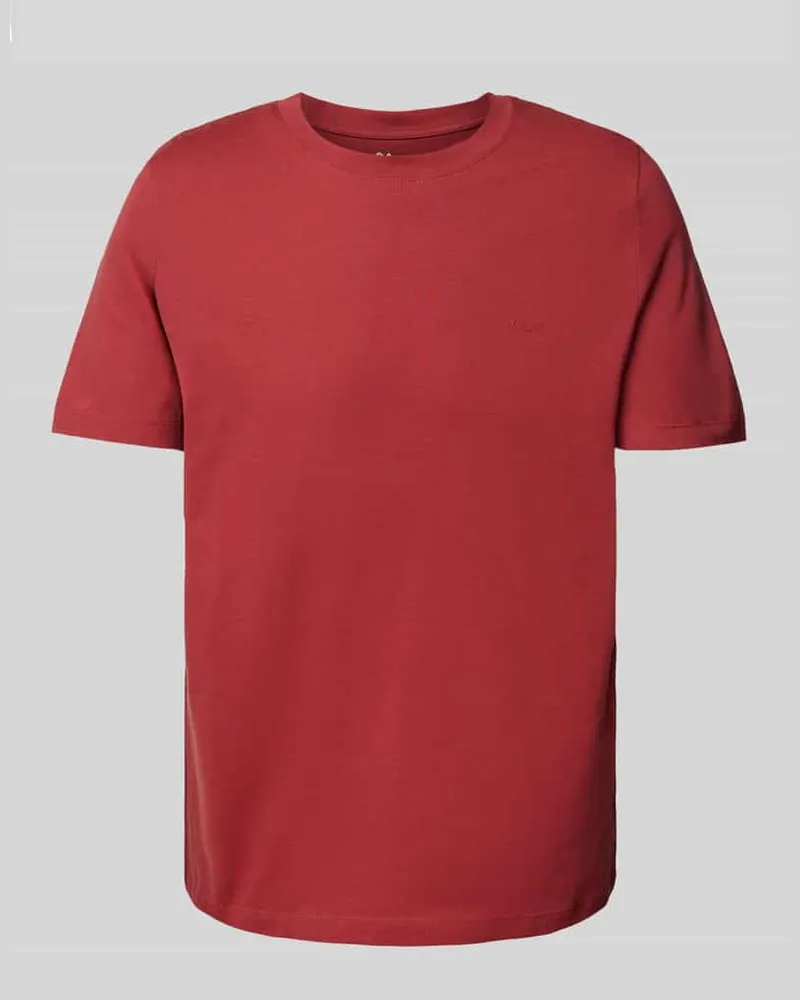 S.Oliver Regular Fit T-Shirt aus reiner Baumwolle mit Rundhalsausschnitt 