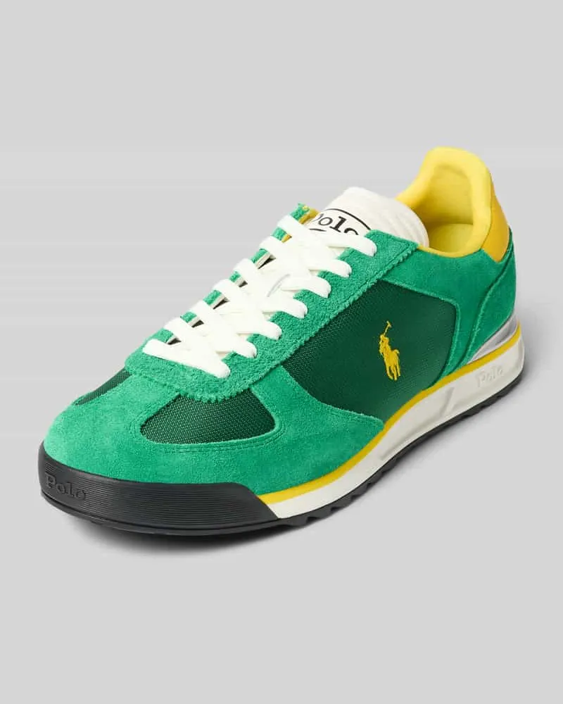 Ralph Lauren Sneaker mit Schnürverschluss Modell 'VARICK Gruen