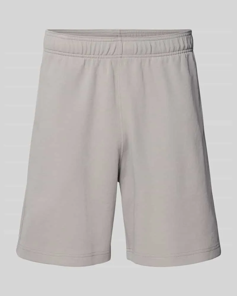 Champion Shorts mit elastischem Bund und Label-Stitching Beige