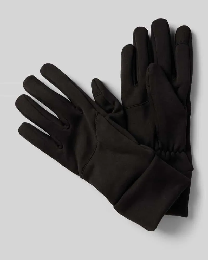 Bugatti Fingerhandschuhe aus Softshell Black