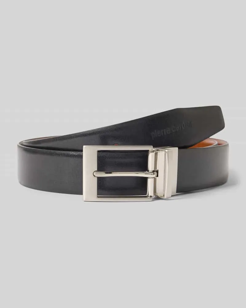 Pierre Cardin Ledergürtel mit Dornschließe 