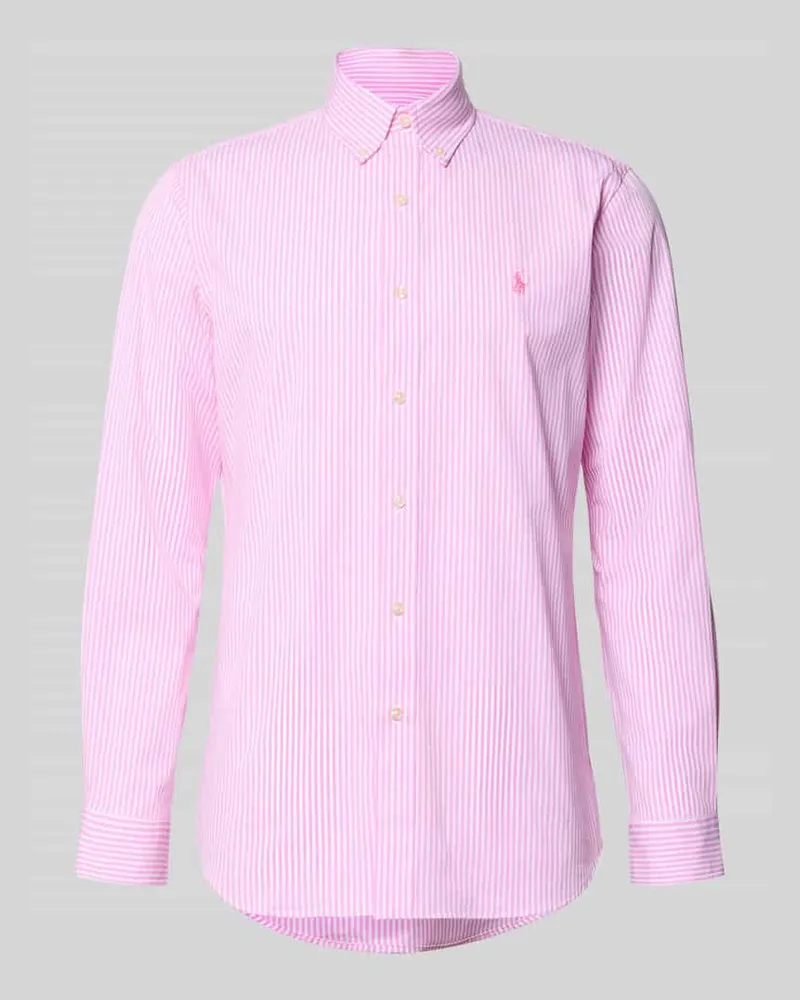 Ralph Lauren Regular Fit Freizeithemd aus Baumwoll-Mix Rosa