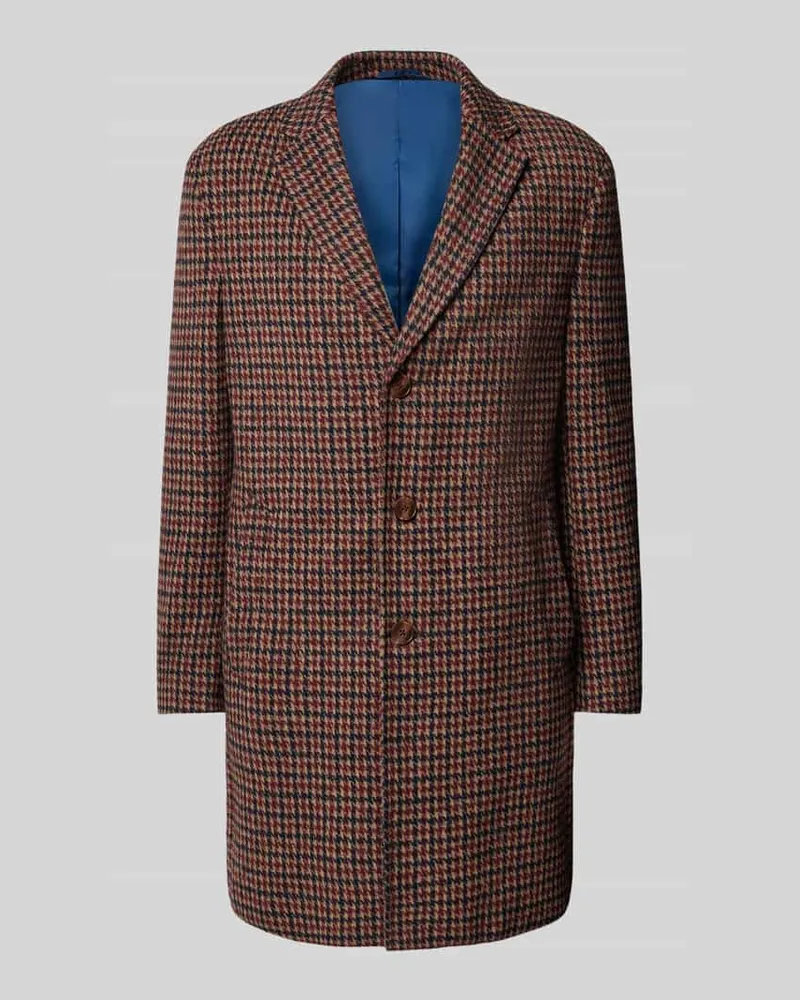 McNeal Mantel mit Reverskragen Mittelbraun