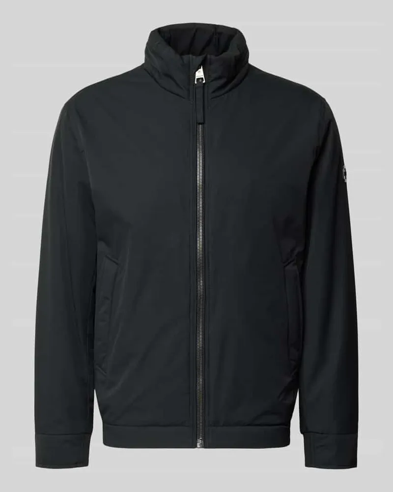 Strellson Regular Fit Steppjacke mit Stehkragen Modell 'LIGHT Black