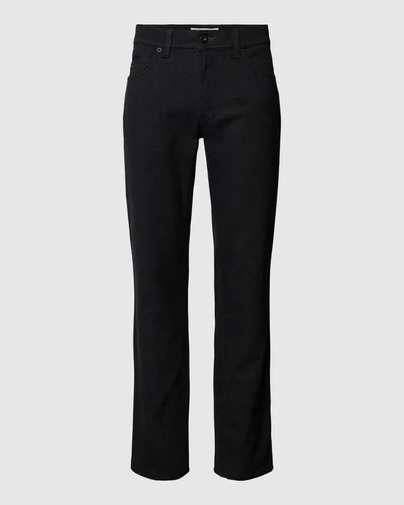 Brax Straight Fit Stoffhose mit Label-Patch Modell 'Cadiz 