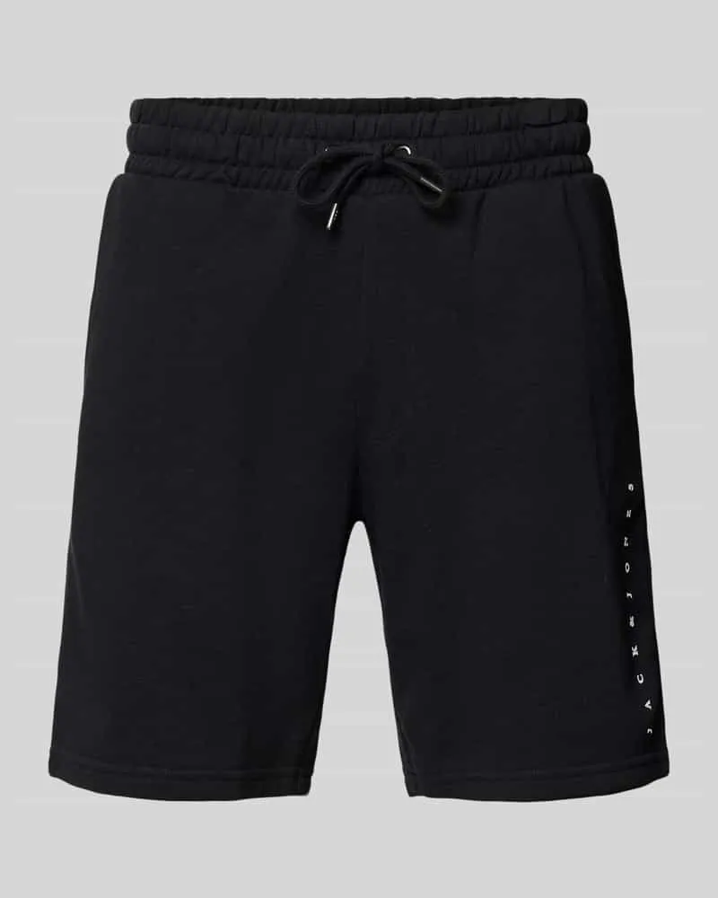 Jack & Jones Sweatshorts mit Label-Detail Modell 'GORDON 