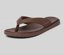 Zehentrenner mit Label-Detail Modell 'SEASIDE II