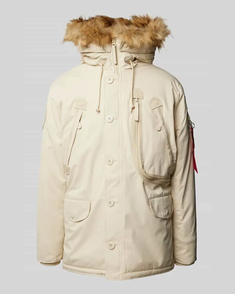 Alpha Industries Parka mit Stehkragen 