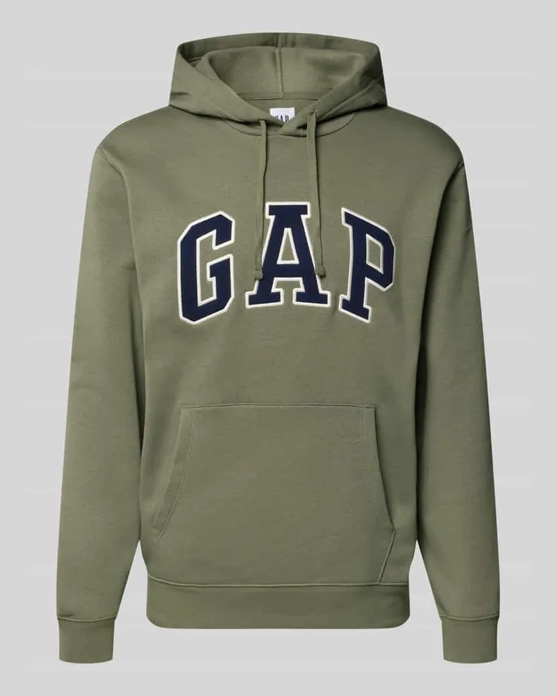 GAP Hoodie mit Kängurutasche Oliv