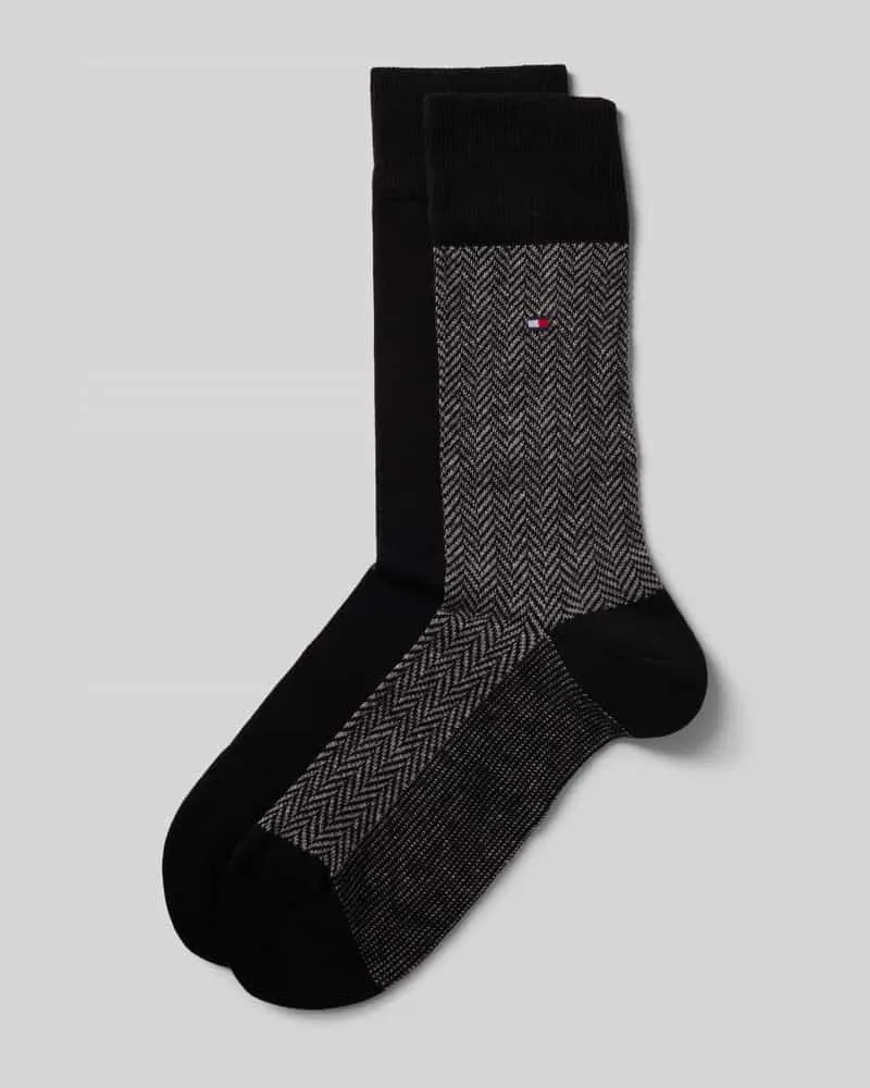 Tommy Hilfiger Strümpfe aus Baumwoll-Mix im 2er-Pack 