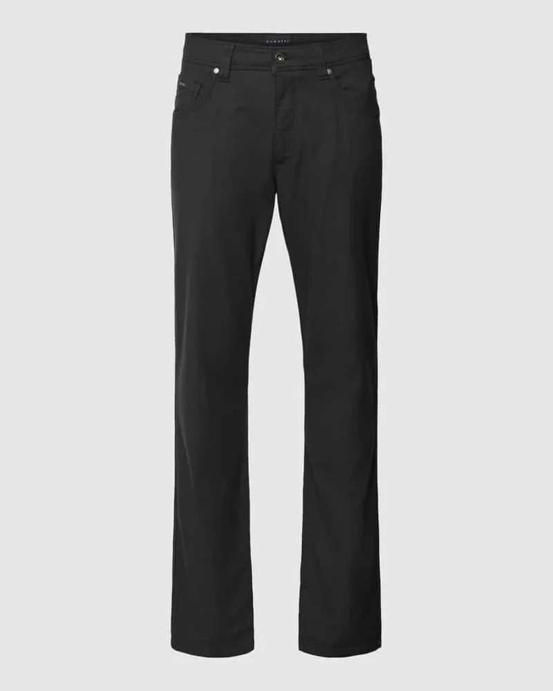 Bugatti Straight Leg Jeans im 5-Pocket-Design Modell 'CORDOBA Anthrazit