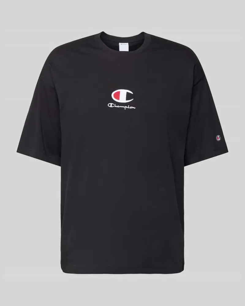 Champion T-Shirt mit Label-Stitching 