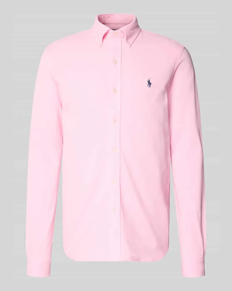 Ralph Lauren Regular Fit Freizeithemd aus reiner Baumwolle Rosa