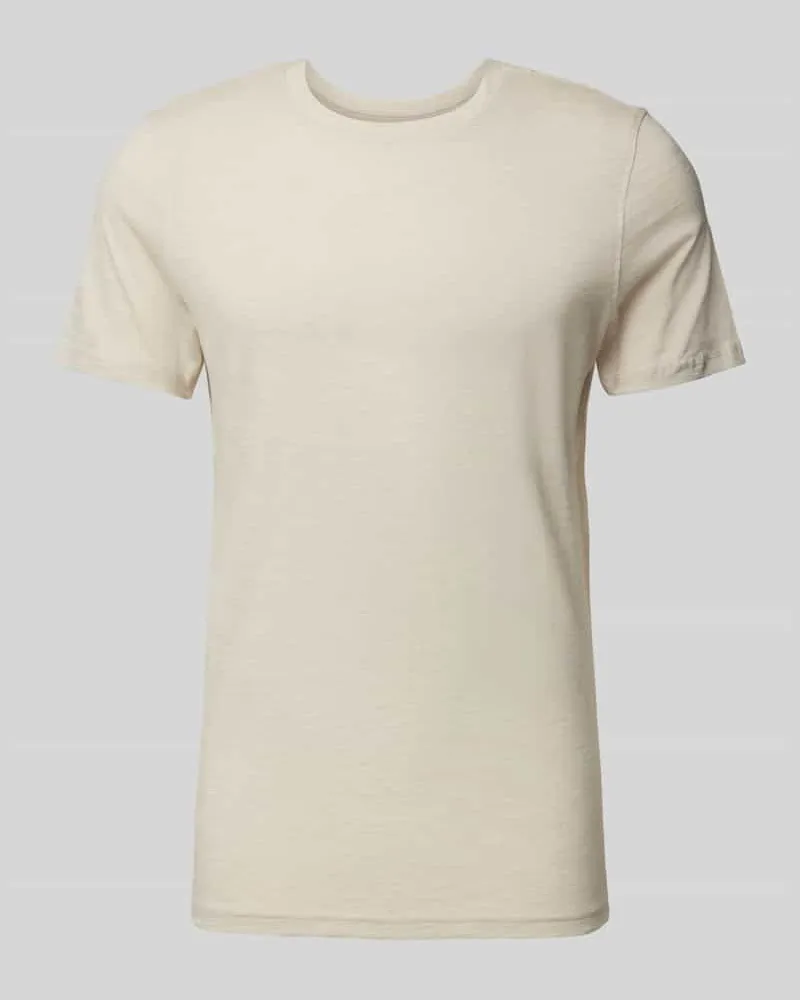 McNeal T-Shirt mit Rundhalsausschnitt Beige