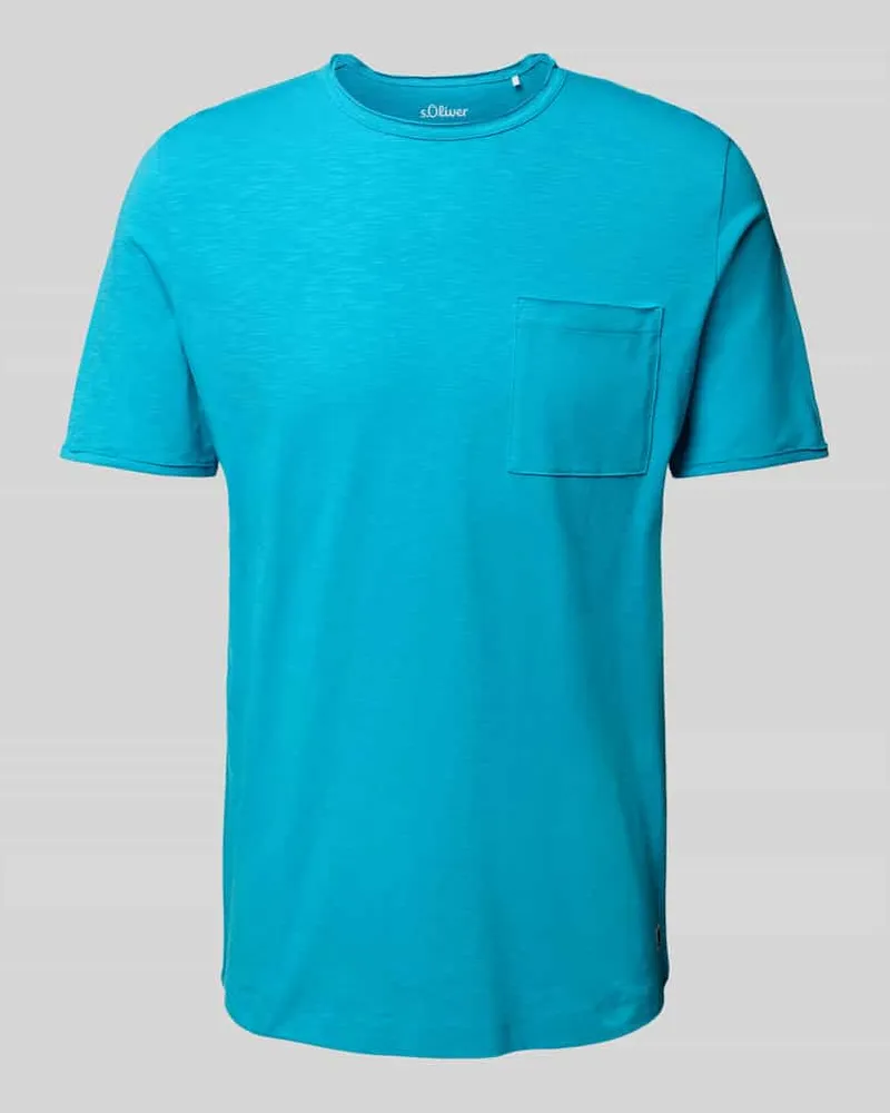 S.Oliver Regular Fit T-Shirt aus reiner Baumwolle 