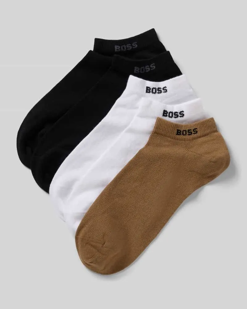 HUGO BOSS Sneakersocken im 5-er-Multipack mit Logo-Detail Hazel